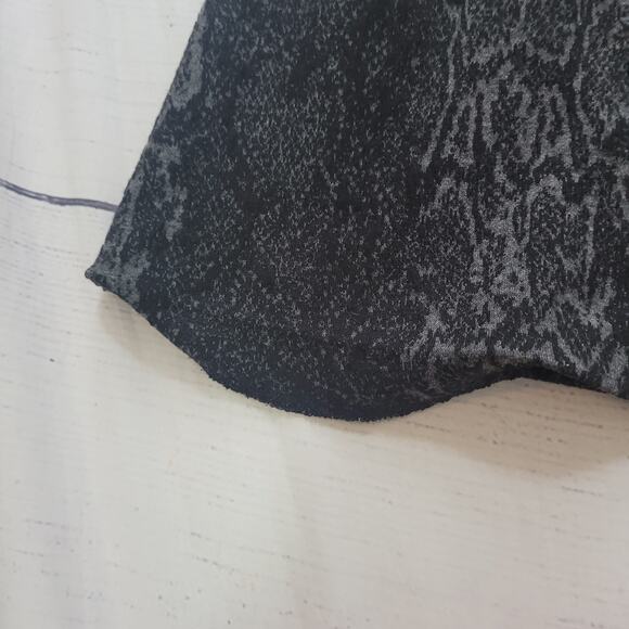 Calvin Klein Size 6 Short Sleeve Mini Sweater Dress Cowl Neckline Boho - Picture 10 of 10